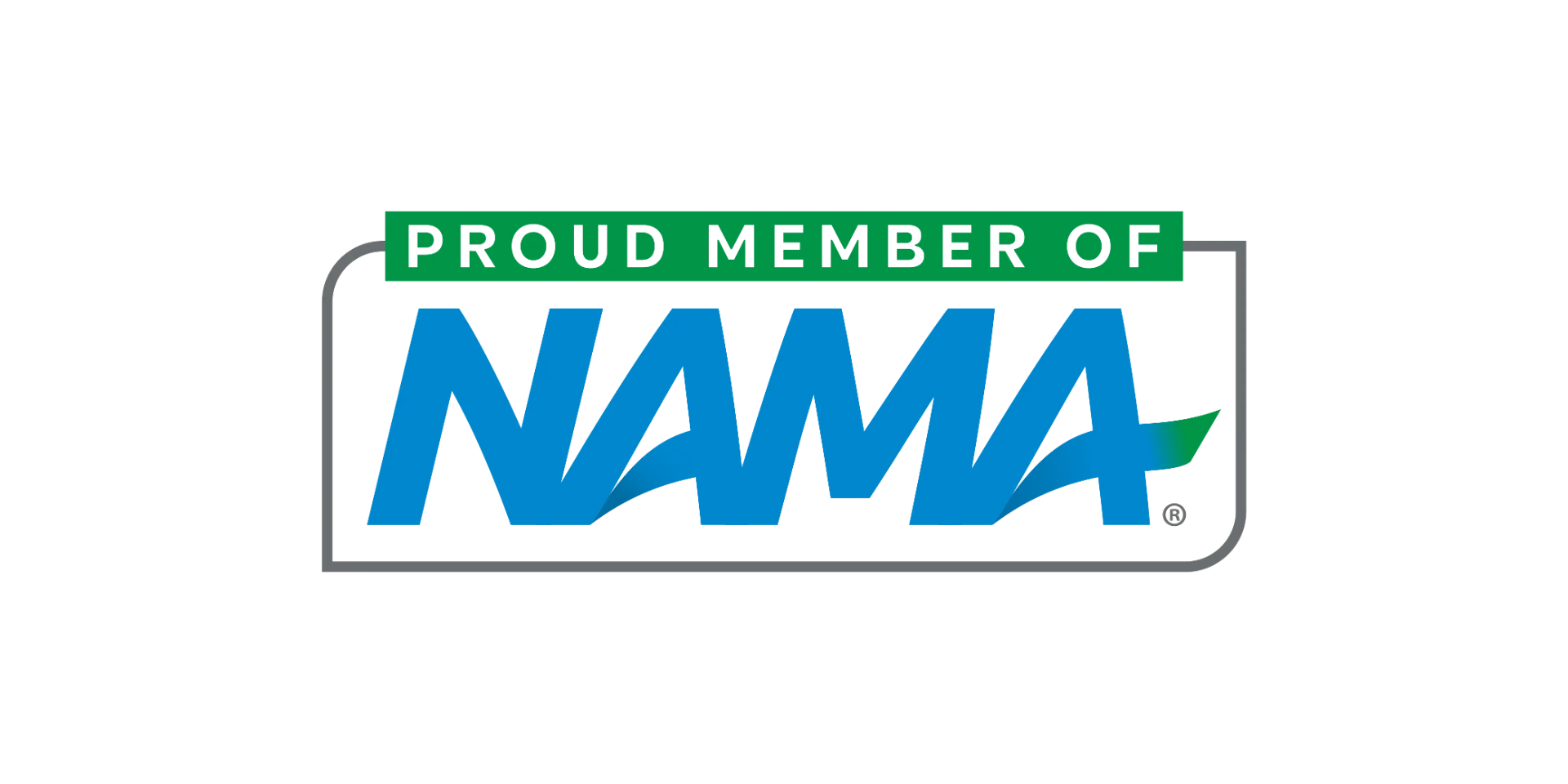 Proud member of NAMA badge
